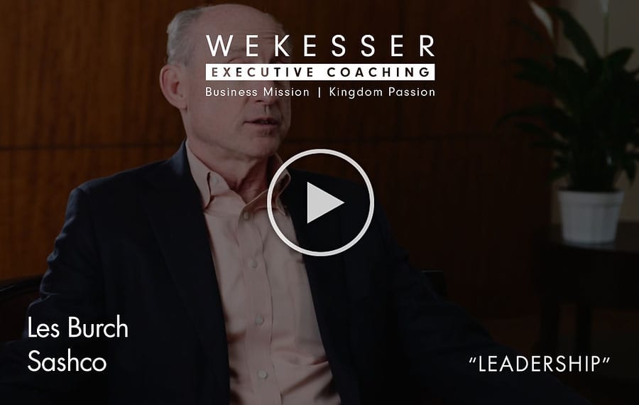A Wekesser Executive Coaching client shares their story