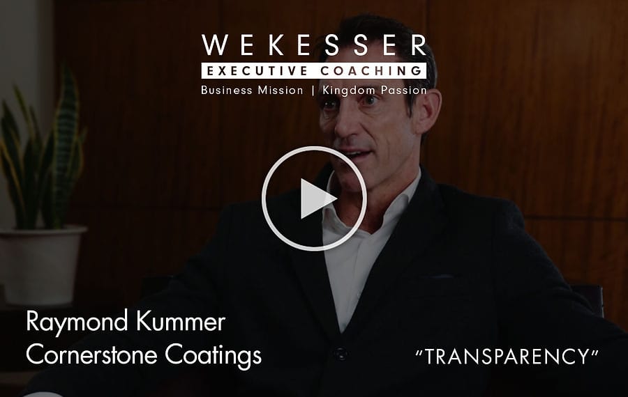 A Wekesser Executive Coaching client shares their story