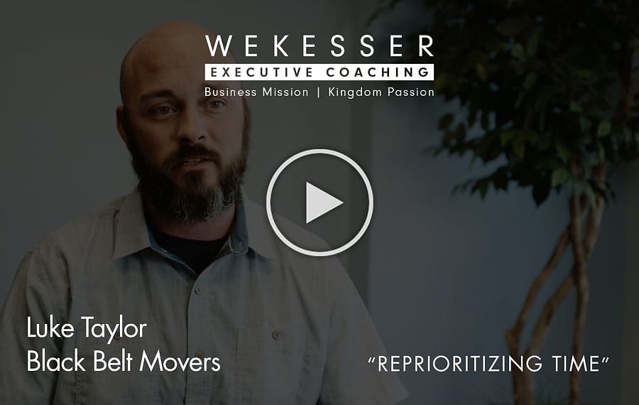 A Wekesser Executive Coaching client shares their story